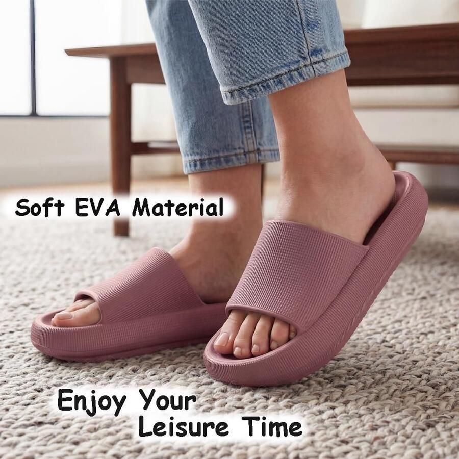 Pantoffels voor Slippers Antislip Buiten en Binnen Uniseks Gezellige Badslippers