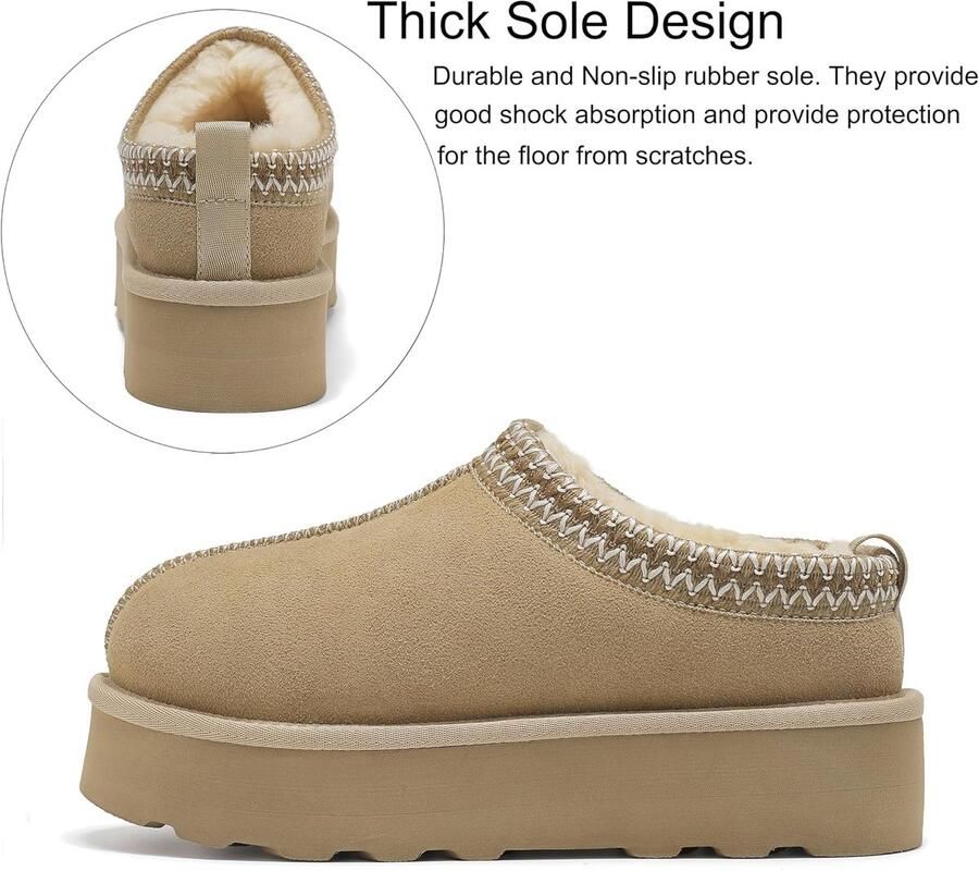 Pantoffels voor dames warm gevoerd platte pluche schoenen comfortabele pantoffels antislip slippers