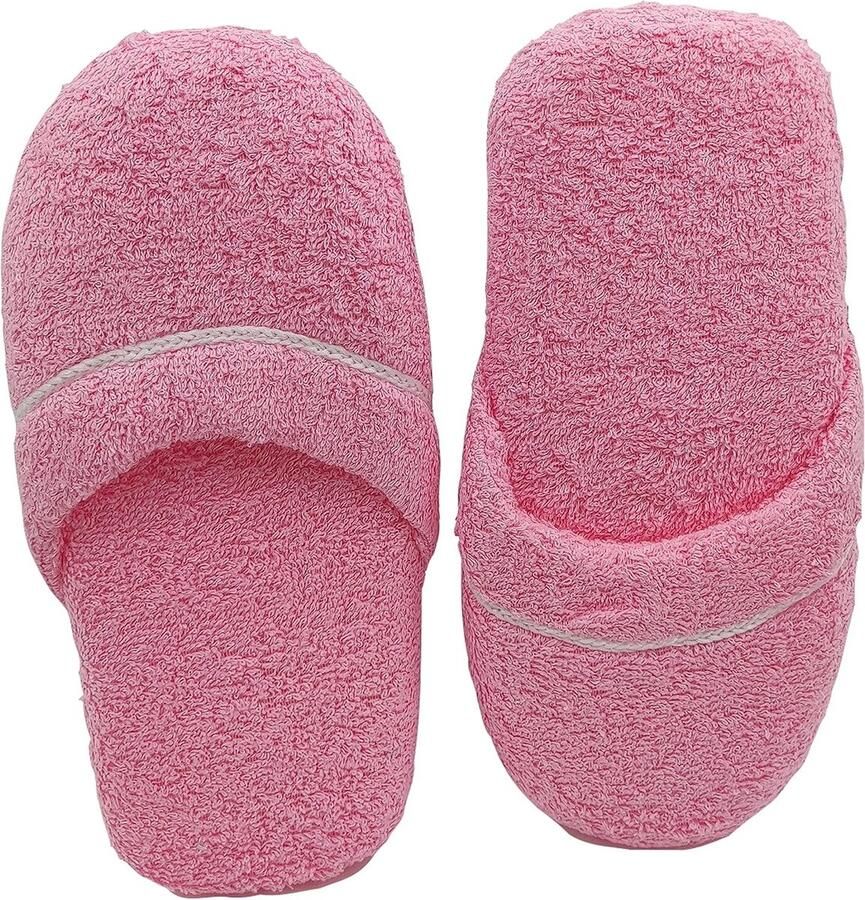 Pantoffels voor heren badstof wasbaar gastenslippers Made in Italy eenheids