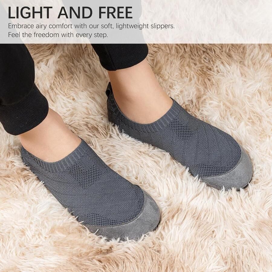 Pantoffels voor heren huissokken gesloten pantoffels blotevoetenschoenen slippers