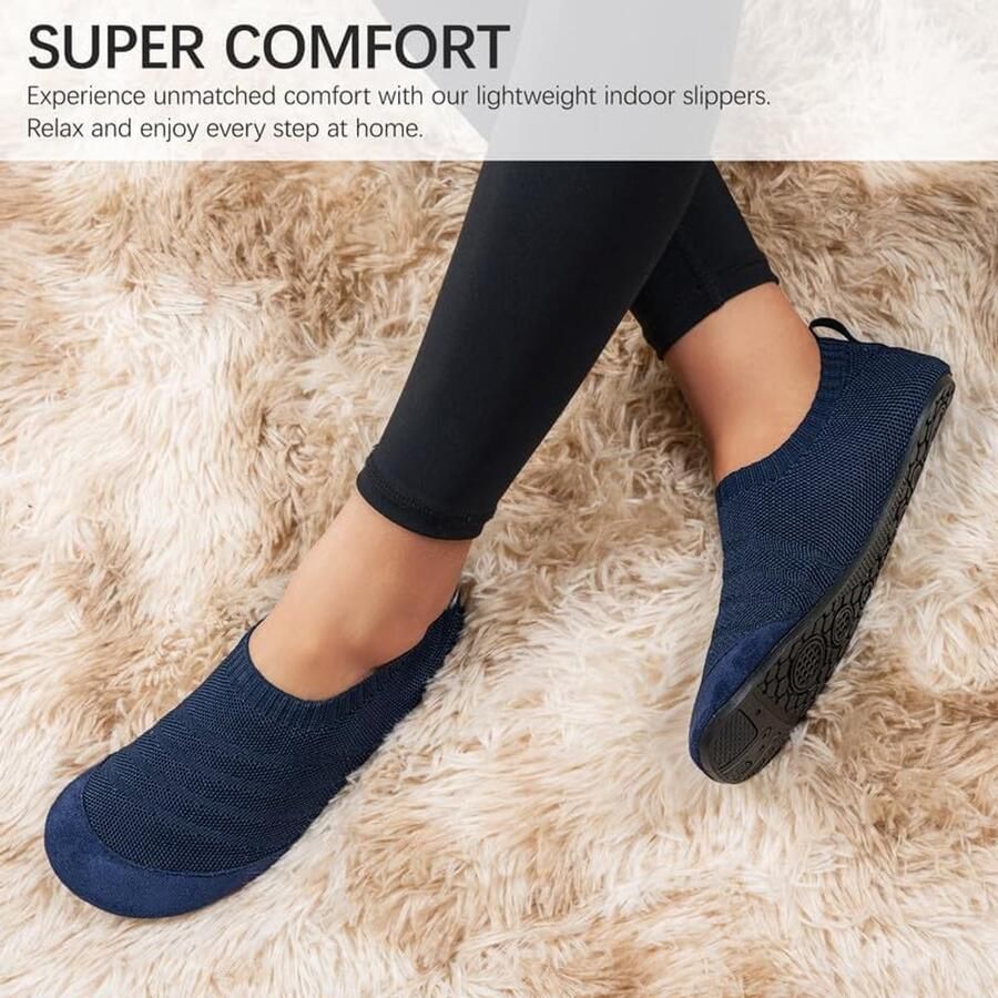 Pantoffels voor heren huissokken gesloten pantoffels blotevoetenschoenen slippers