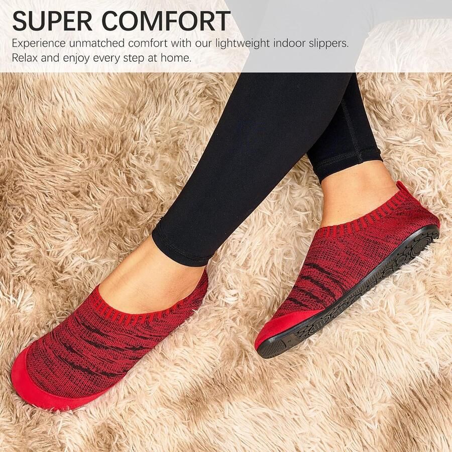 Pantoffels voor heren huissokken gesloten pantoffels blotevoetenschoenen slippers