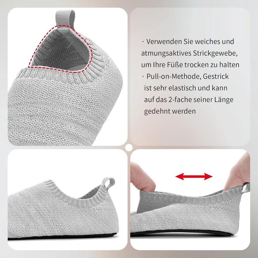 Pantoffels voor heren huissokken gesloten pantoffels blotevoetenschoenen slippers