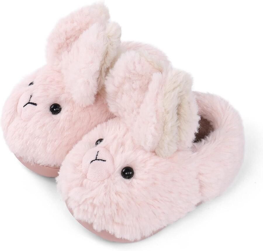 Pantoffels voor kinderen winter zacht warm pluche antislip haas huisschoenen