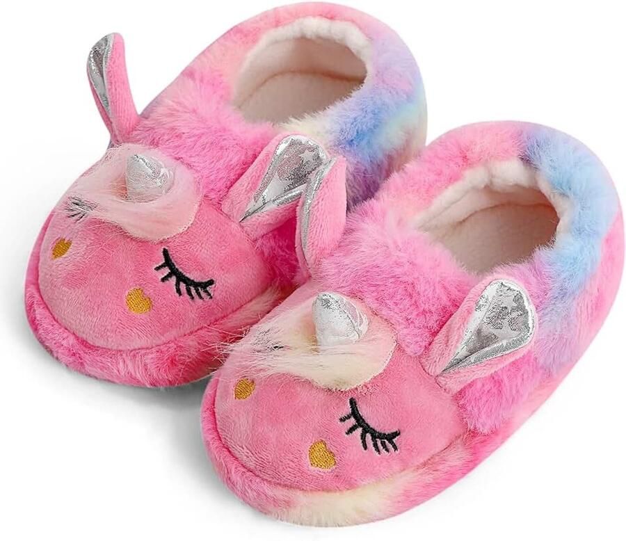 Pantoffels voor kinderen zachte pluche pantoffels antislip slippers