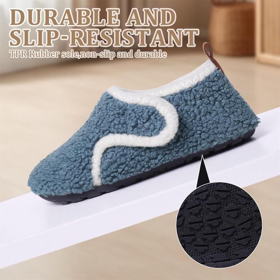 Pantoffels voor kinderen meisjes pluche huisschoenen antislip warm zacht comfortabel schattig katoen licht scheuren binnen huis kleuterschool winter herfst uniseks