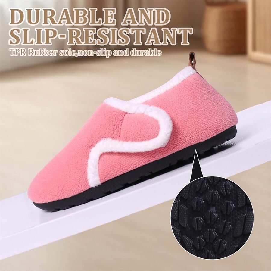 Pantoffels voor kinderen meisjes pluche huisschoenen antislip warm zacht comfortabel schattig katoen licht scheuren binnen huis kleuterschool winter herfst uniseks