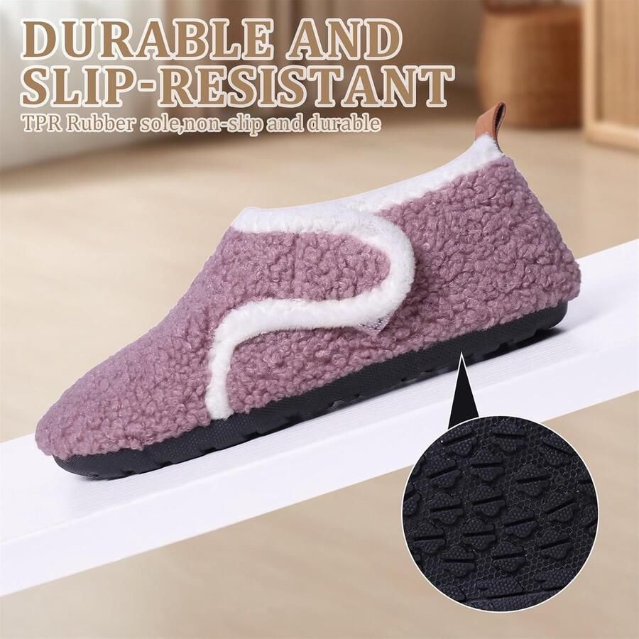 Pantoffels voor kinderen meisjes pluche huisschoenen antislip warm zacht comfortabel schattig katoen licht scheuren binnen huis kleuterschool winter herfst uniseks