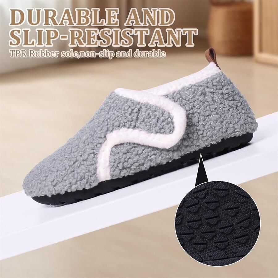 Pantoffels voor kinderen meisjes pluche huisschoenen antislip warm zacht comfortabel schattig katoen licht scheuren binnen huis kleuterschool winter herfst uniseks