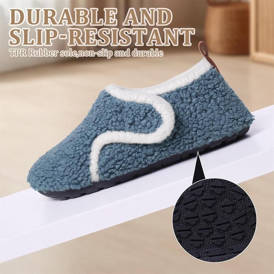 Pantoffels voor kinderen meisjes pluche huisschoenen antislip warm zacht comfortabel schattig katoen licht scheuren binnen huis kleuterschool winter herfst uniseks