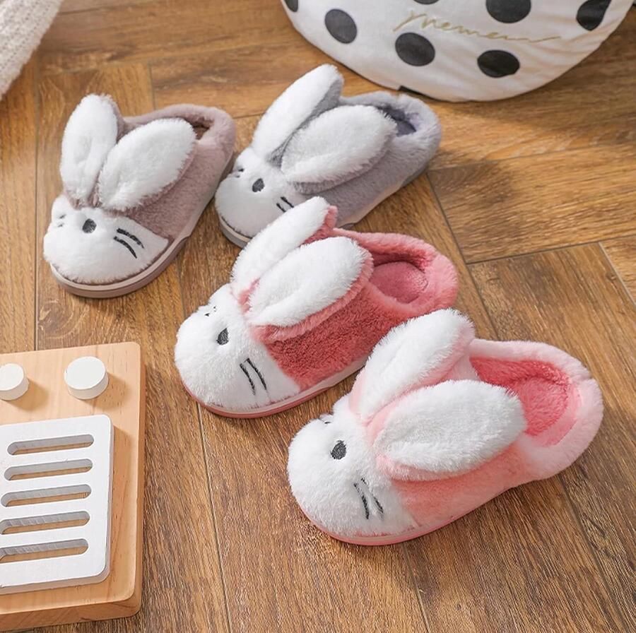 Pantoffels voor kinderen winterpantoffels warme schoenen voor thuis eenhoorn konijn