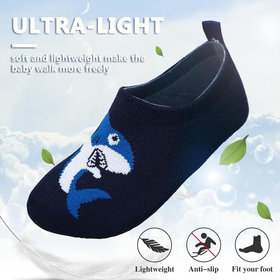 Pantoffels voor en antislip licht ade d zacht blotevoetensokken leerschoenen voor kinderen