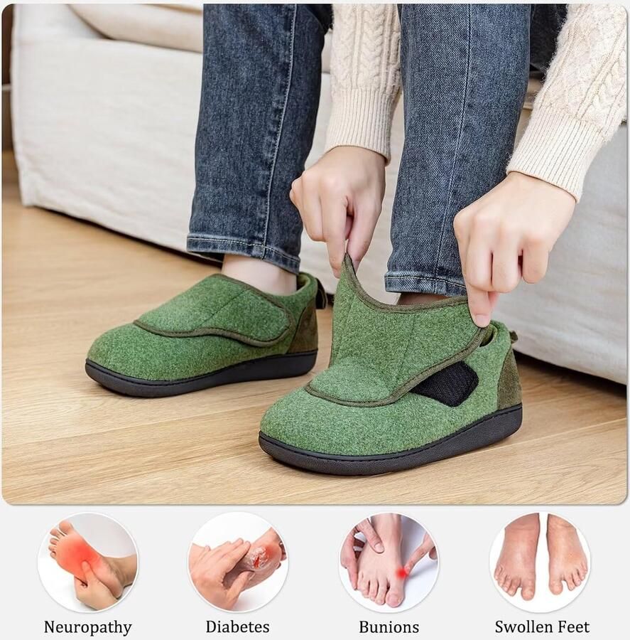 Pantoffels voor Senioren Warme Winter Huisschoenen
