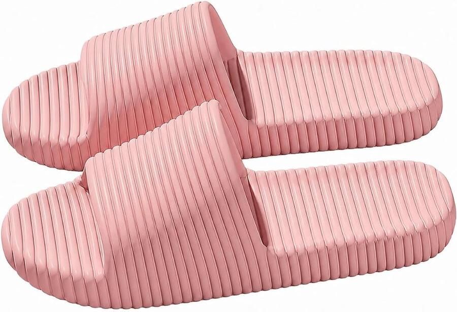 Pantoffels voor thuis Zachte huisschoenen Lichtgewicht sandalen voor buiten Damespantoffels Roze ??37