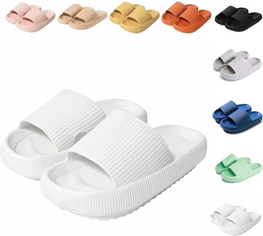 Pantoffels XL spantoffels Comfortabele herenpantoffels Dikke EVA-pantoffels Snel drogende douchepantoffels Antislip badpantoffels Strandpantoffels Zomerse antislip en geurverdrijvende huispantoffels
