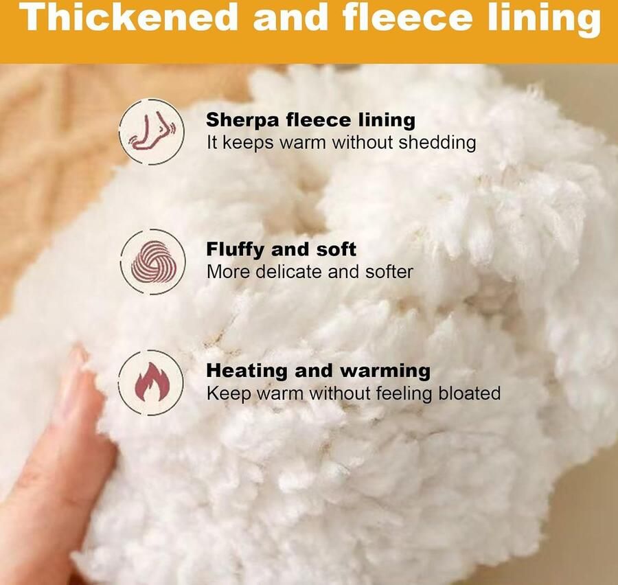Pantoffelsokken voor en warme wintersokken met pluche