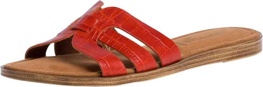 Pantoletten Dames Slippers Muiltjes Zomerse Wandelingen Synthetisch Bovenwerk Wit