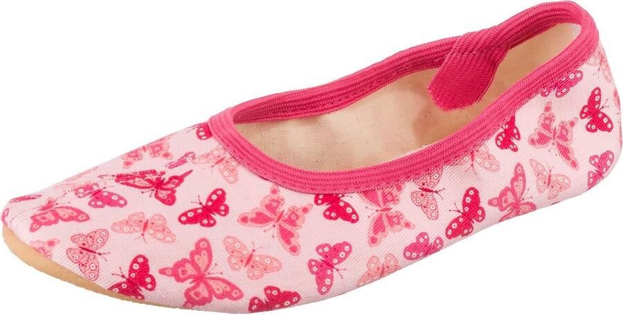 Papillon gymschoenen voor meisjes roze 03