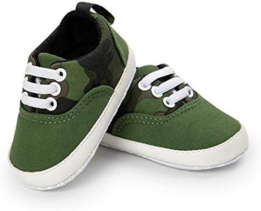 Pasgeboren Baby Wandelschoenen Unisex Antislip Zachte Canvas Sneakers Warm en Schattig