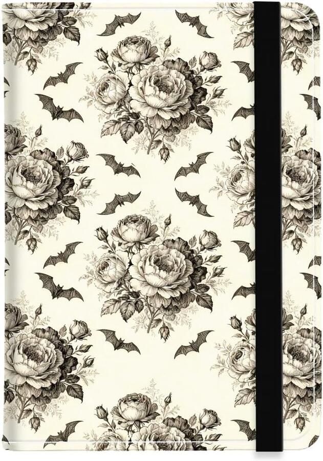 Paspoorthoes van PU-leer 5 9 x 4 3 inch met creditcardvak en kaartvak vergrendelbare paspoorthouder (paddenstoel slak) Vintage Rose 11 × Vintage Rose