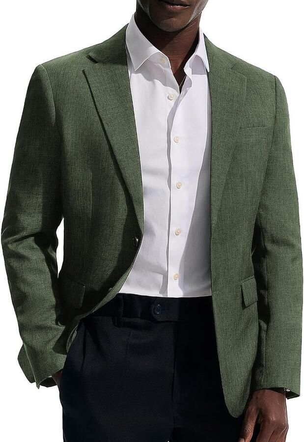 PAUL JONES Herenblazer sportief licht business blazer regular fit