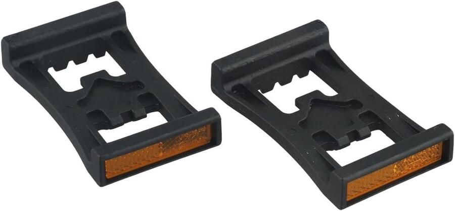 Pedaal Adapters Fiets Converters Wegfietsen Nylon Constructie 69 gram Zwart