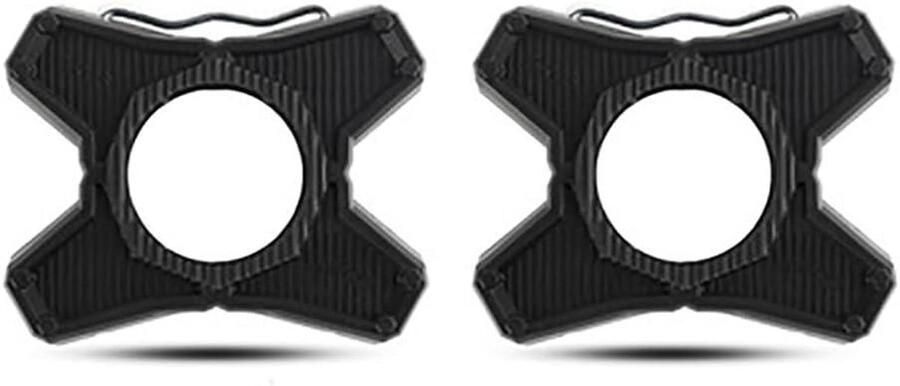 Pedaal Converters Fiets Adapters Fietsen Verbeteren Slijtvast Antislip 9 Centimeter Breed Rood