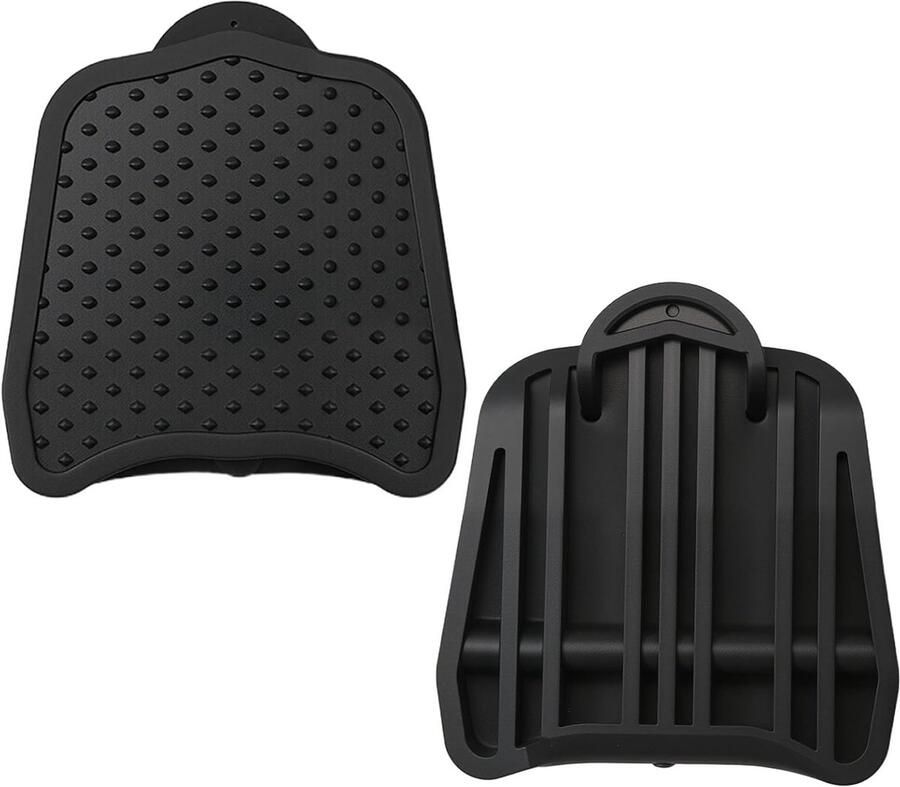 Pedaalomzetter Set Straatpedaal Plaat Fietsen Met Sneakers Geen Wiggen Nodig 7x7x Zwart