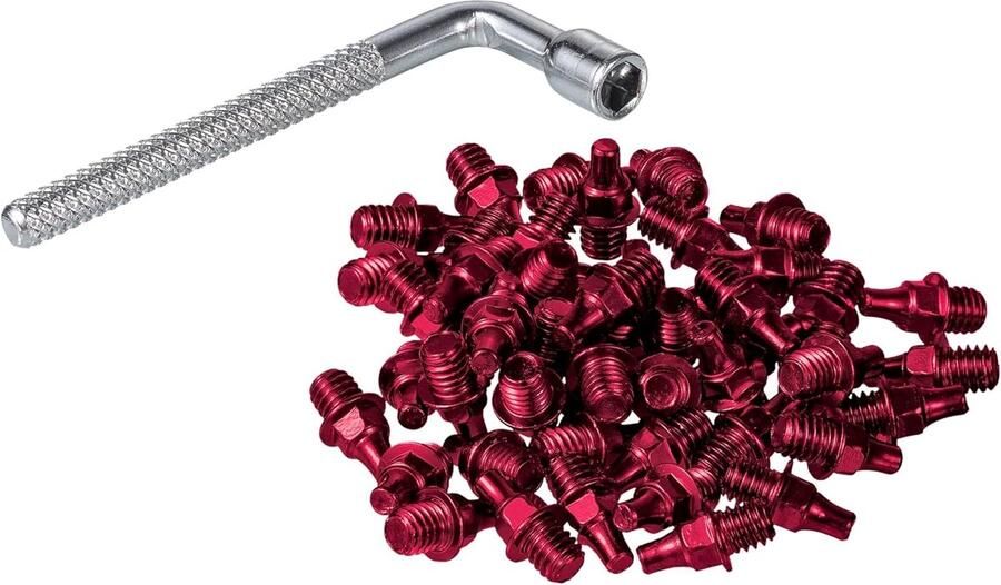 Pedaalpinnen Grip Pins Fiets Pedaal Grip Inclusief Inbussleutel M4 x 6 mm Blauw