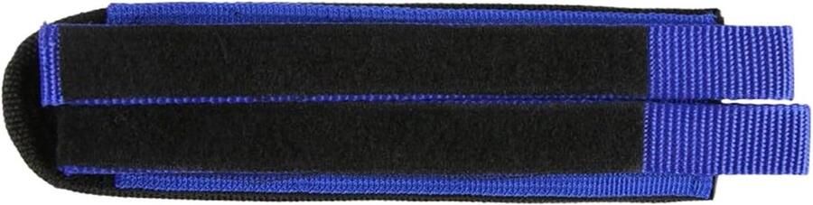 Fiets Pedaalrie Nylon Teenclips Stabiliteit Tijdens Fietsen Gereedschapsloze Installatie 33 gram Blauw