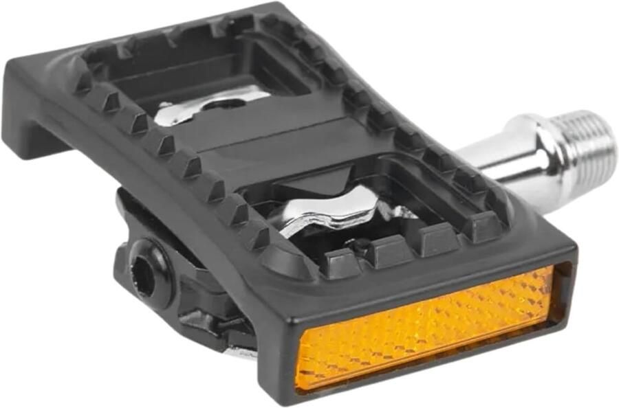 Pedalen Adapter SPD naar Plat Fietsen Aanpassen Universele Compatibiliteit 10x6x Zwart