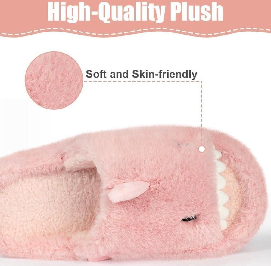 Peep Toe Winter Pantoffels met Traagschuim Voering en Anti-Slip Zool Dames Huis Schoenen met Warme Voering Comfortabele Slippers voor Dames