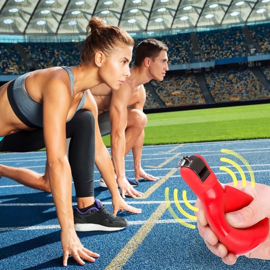 Peer fluitje 2 stuks handhygiënefluitje drukfluitjes sportfluitje voor scheidsrechter of training voor honden fluitje scheidsrechter voor sport basketbal voetbal
