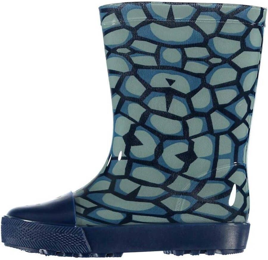 Peuter jongens regenlaarzen met krokodillen print