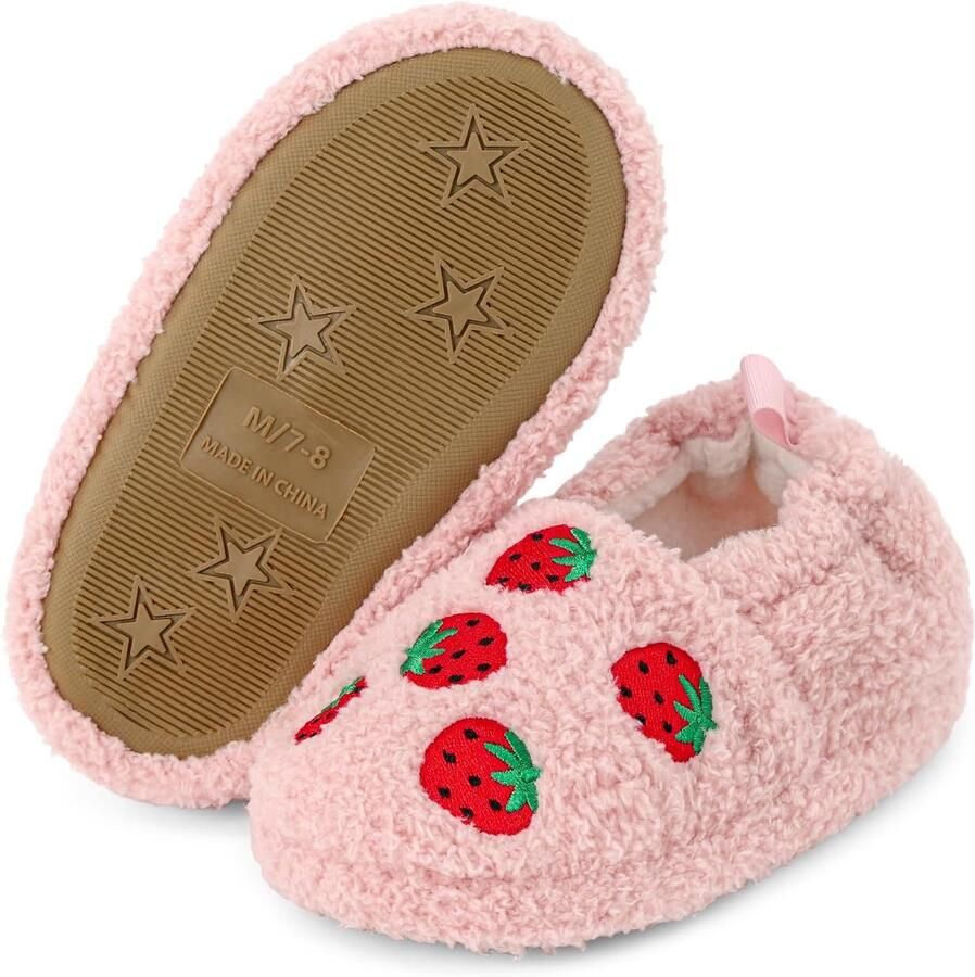Peuter Slippers 2-7 T Kleine Kinderen Thuis Schoenen Zachte en Anti-slip Zool