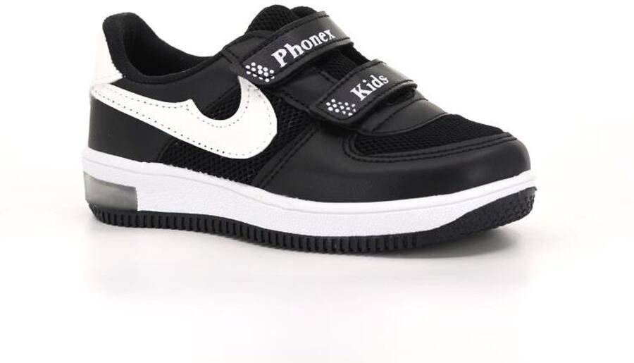 Phonex Kinder Sport Schoenen Met Lichtjes Zwart