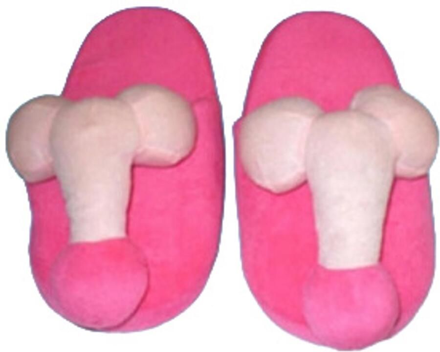 Piemel sloffen | penis pantoffels | cadeautip