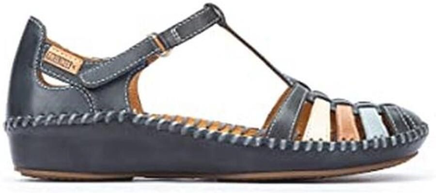 Pikolinos P.Vallarta leren sandalen bruin