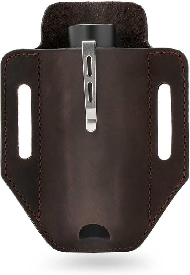 PJ31 EDC lederen schede multitool schede gereedschap holster mes riemschede zaklamp schede voor Leatherman multitools messchede