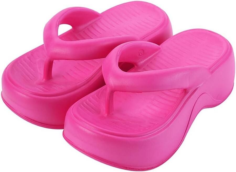 Plata sandaaltjes Dames Trendy Plateau Zomersandalen Strand en Vrije Tijd