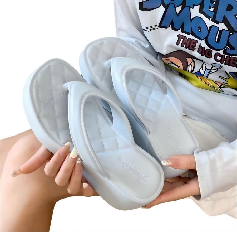 Plateausandalen Maat L ??40 Lengte Hakhoogte Stijlvolle strandsandalen Trendy plateausandalen Casual zomersandalen Platte strandsandalen Stijlvolle outdoorsandalen Casual outdoorschoenen
