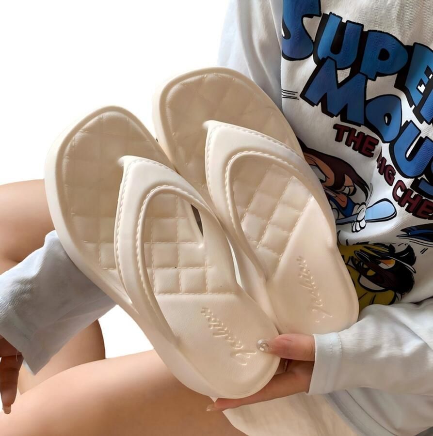 Plateausandalen Maat L ??40 Lengte Hakhoogte Stijlvolle strandsandalen Trendy plateausandalen Casual zomersandalen Platte strandsandalen Stijlvolle outdoorsandalen Casual outdoorschoenen