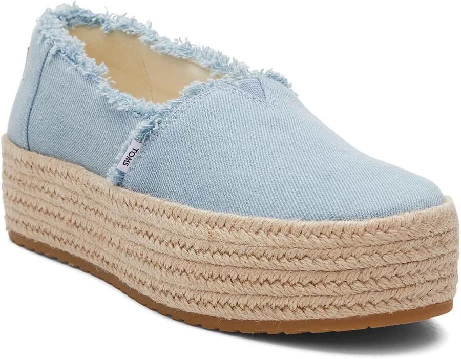 Platform Espadrilles met Franjes voor Dames Slip-on Zomerschoenen