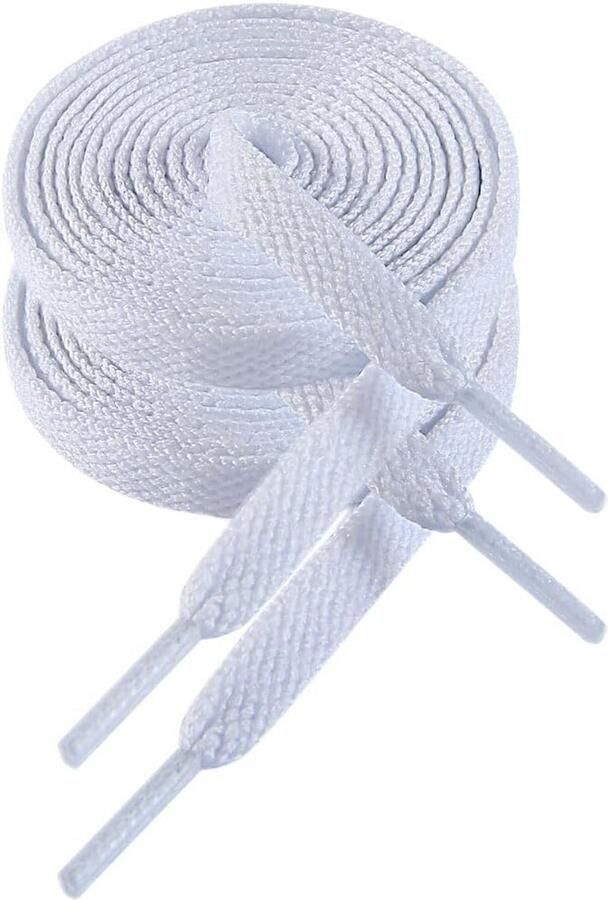 Platte Brede Schoenveters voor Sneakers en Sportschoenen Verschillende Kleuren en Lengtes