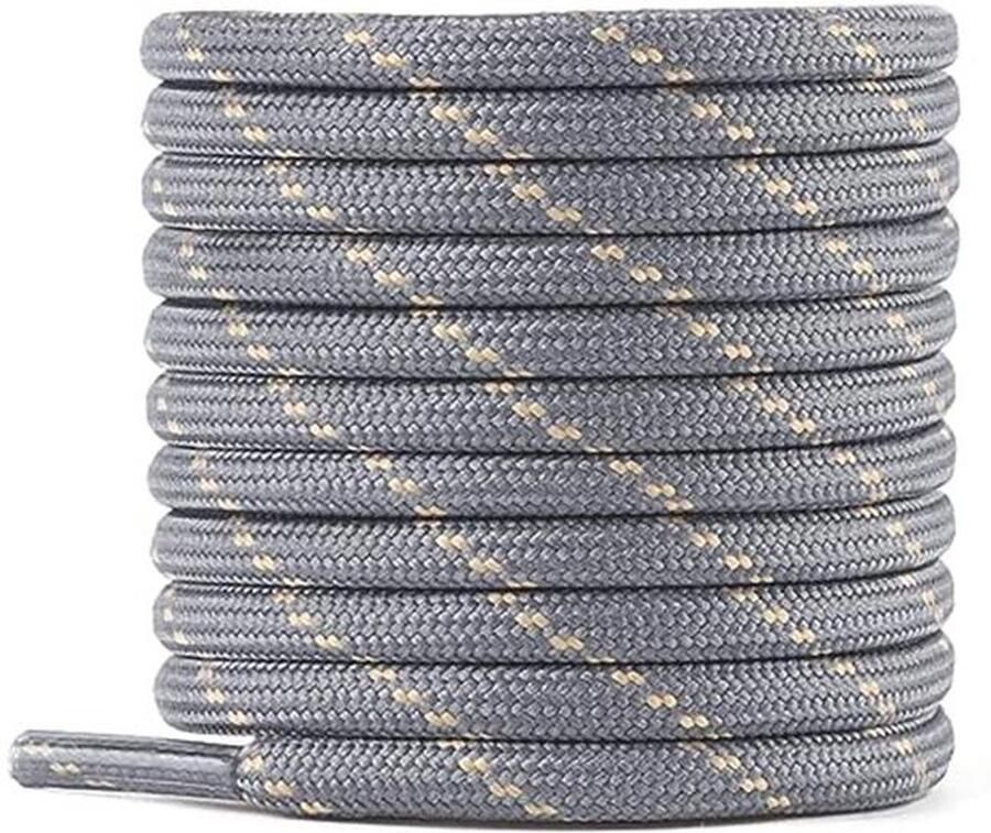 Platte en Ronde Veters voor Werkschoenen en Wandelschoenen Extreem Scheurvast en Gewaxte Schoenveters in Lengtes