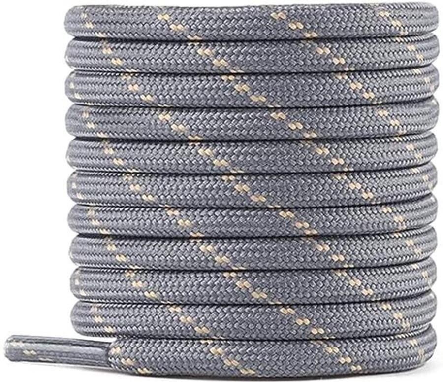 Platte en Ronde Veters voor Werkschoenen en Wandelschoenen Extreem Scheurvast en Gewaxte Schoenveters in Lengtes