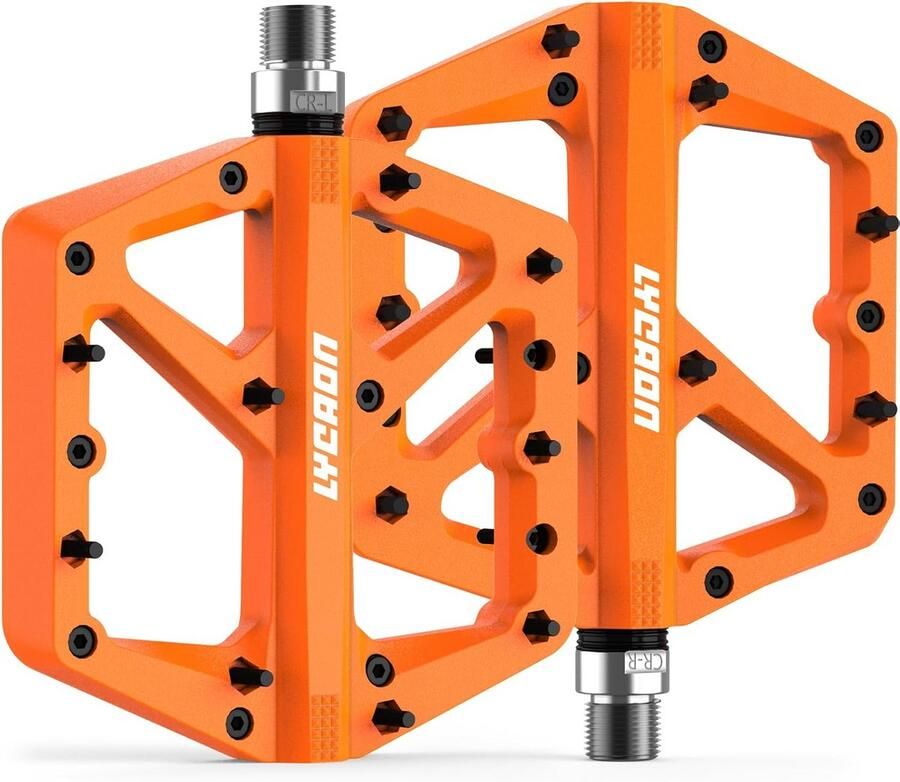 Platte Fietspedalen voor Mountainbike en Racefiets Antislip met Sterke Pinnen Universele 9 16 Inch Montage