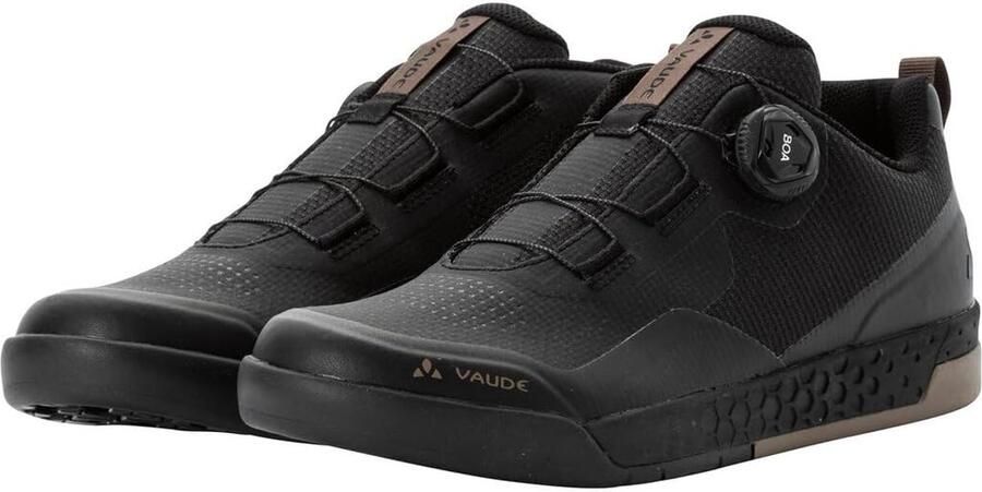 Platte Fietsschoen met BOA Fit Systeem voor Mountainbike en All-Mountain