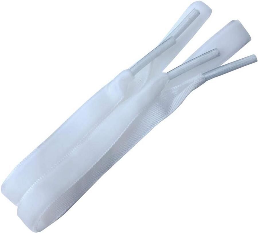 Platte FluWelen Schoenveters Breed Voor Sneakers Laarzen en Wandelschoenen Olijfgroen