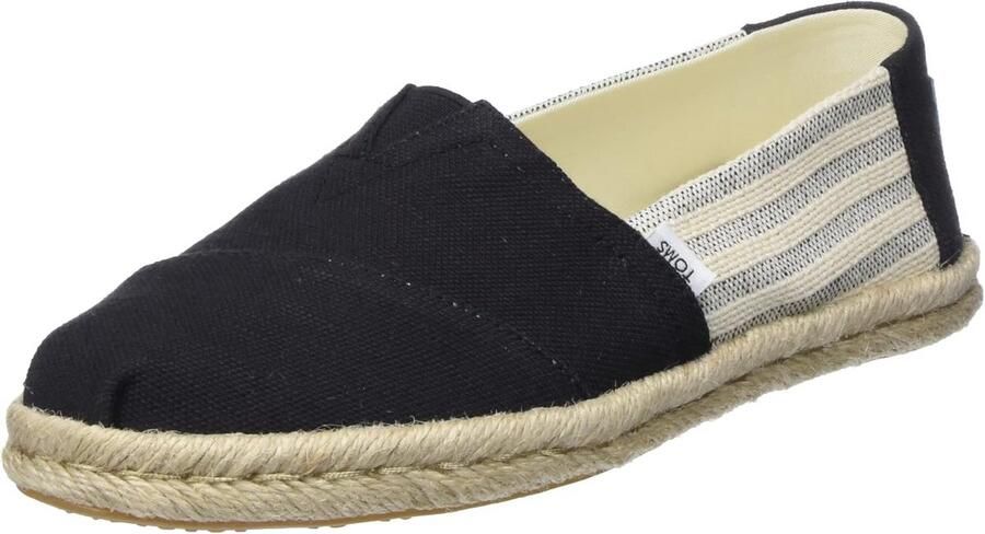 Platte Instapschoenen Comfortabele Espadrilles Zomerse Wandelingen Natuurlijk Touw Detail Beige
